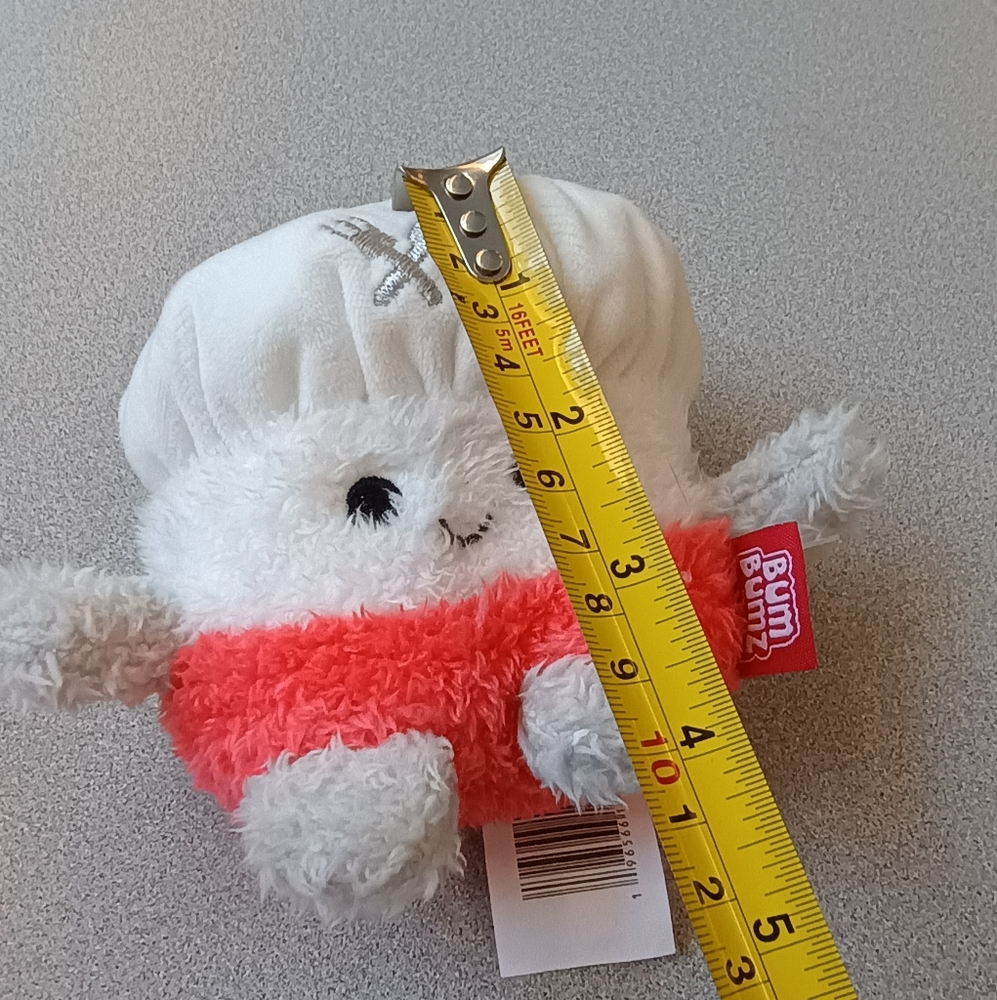 Jazwares BUMBUMZ Beanie belly Sitting Plush Takeout Bumz Chef Hat 4in - Picture 9 of 10